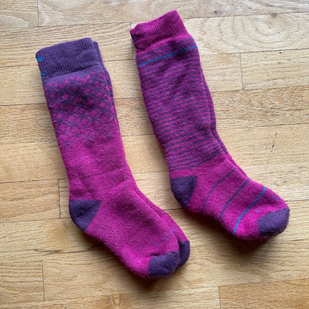 Lorpen Wool Blend Ski Socks - Youth Size S (10-13)